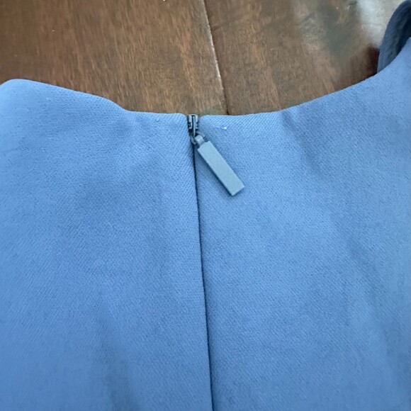 Tibi V-Neck Sleeveless Blouse Blue Size 00 Women - Picture 7 of 7